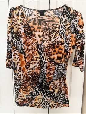 Made In Heaven animal print wrap around 🐈‍⬛ Size Large